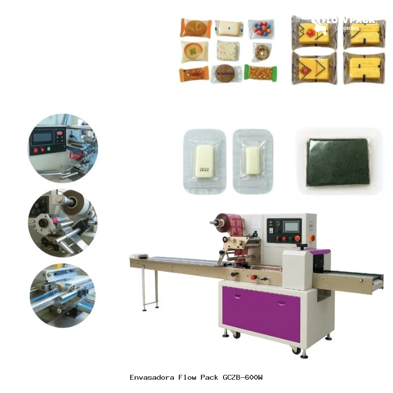Envasadora Flow Pack GCZB-600W